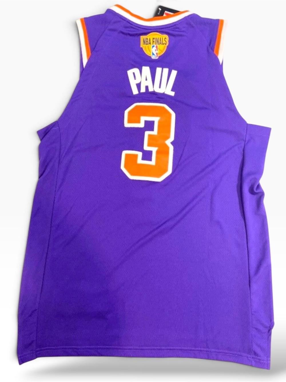 Nike Phoenix Suns Chris Paul #3 NBA Finals Jersey Purple Size Large Mens Basketb